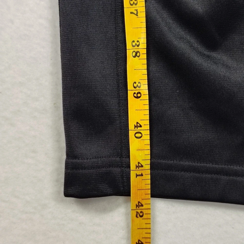 Tek Gear Mens‎ Athletic Track Pants Elastic Drawstring  Pockets Size XL Black